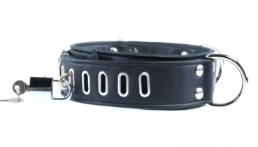 Leder Halsband leather collar