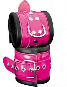 104-2 Pink cuffs Fesseln  - made in EU