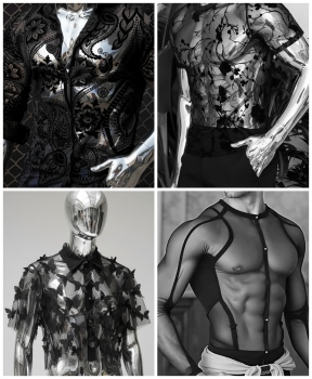 Kinky Shirts Netz mesh