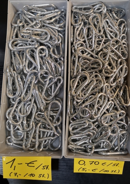 Karabiner ab 70 Cent !
