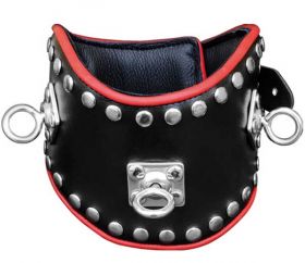 0195-1-R- collar red - vorrätig / made in EU