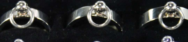 Ringe Edelstahl    stainless steel