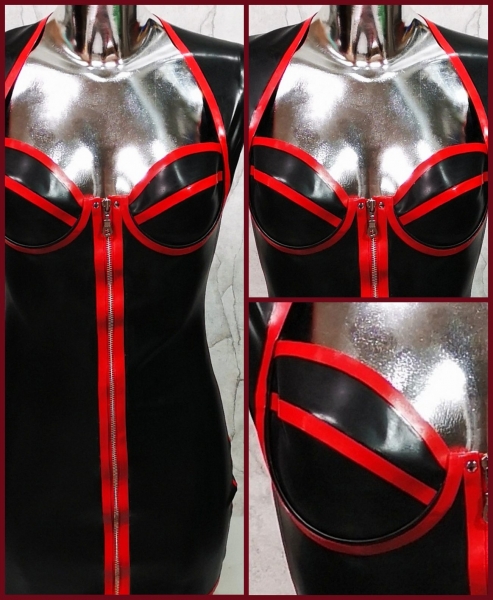 Latexkleid rubberdress 229 Euro